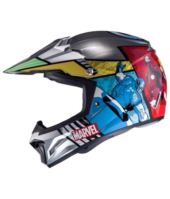 Casque Cross Junior HJC CL-XY II Marvel Avengers