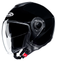 Casque Jet HJC I40 Noir Brillant