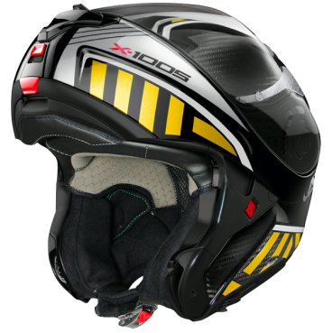Casque Modulable X-Lite X-1005 Carbon Cheyenne Jaune