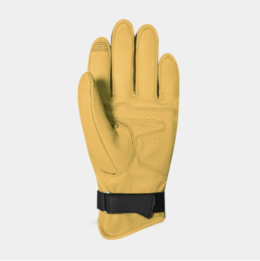 Gants Moto Femme Racer Shirley Moutarde