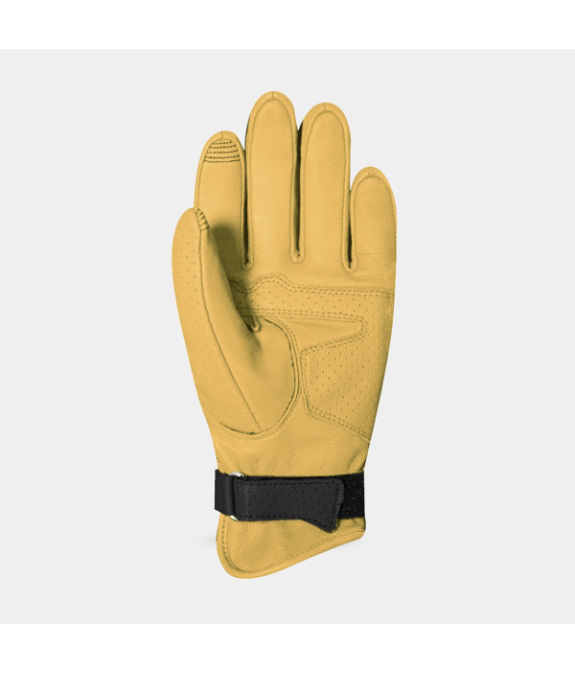 Gants Moto Femme Racer Shirley Moutarde