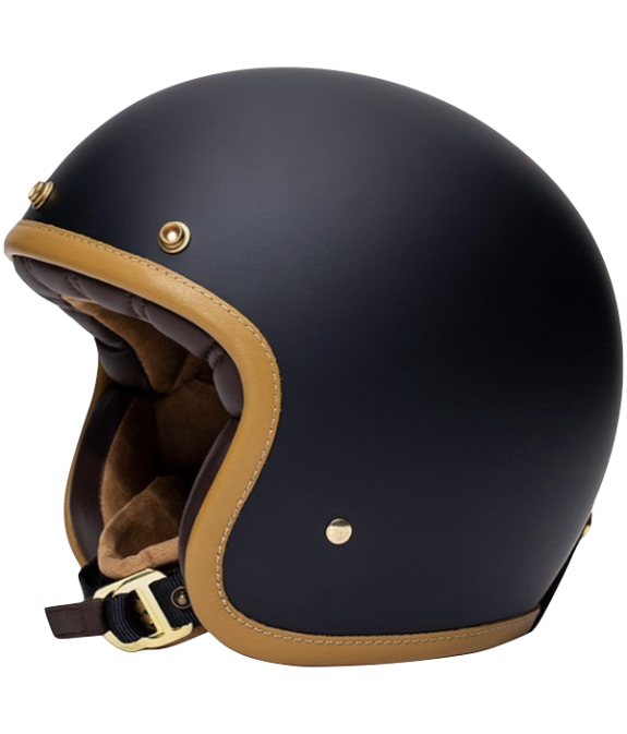 Casque Jet Marko The Classic Noir Mat