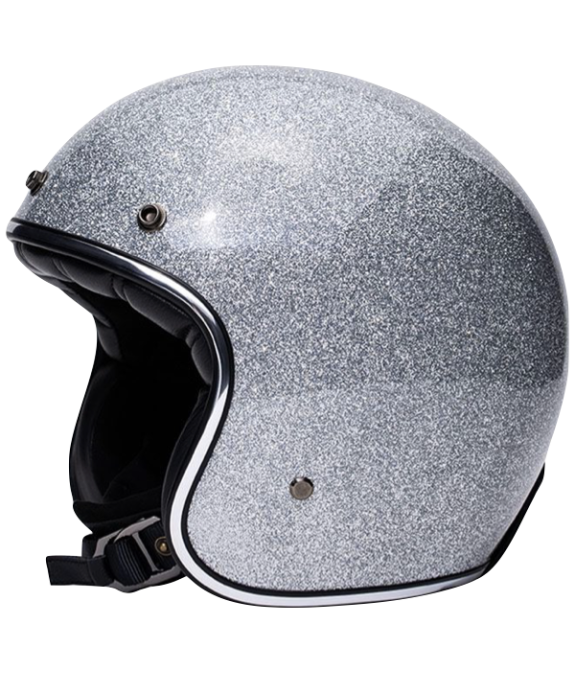 Casque Jet Marko The Classic Flake Marron