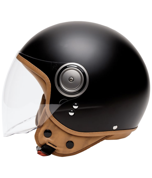 Casque Jet Marko Elements Noir Mat