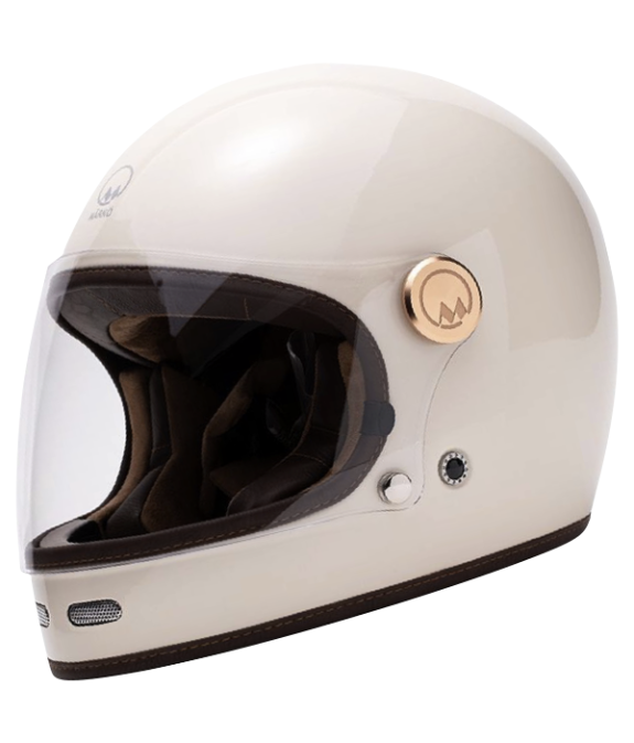 Casque Intégral Marko Full Moon Crème