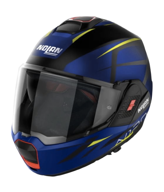 Casque Modulable Nolan N120-1 Nightlife Bleu