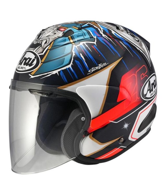 Casque Jet Arai SZ-R Evo Pedrosa Shogun