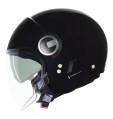 Casque Jet Nolan N21 Visor 06 Classic Noir Brillant