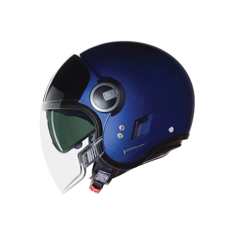 Casque Jet Nolan N21 Visor 06 Classic Verniciatura Bleu