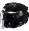 Casque Jet HJC F31 Noir Brillant