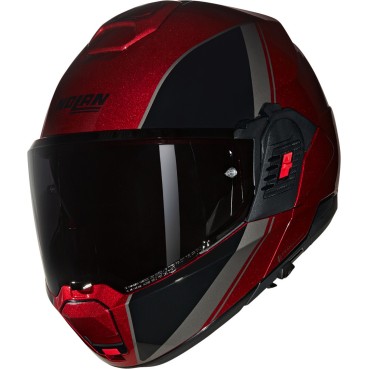 Casque Modulable Nolan N120-1 Rosso Viscerale