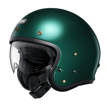 Casque Jet Shoei J. O2 British Green