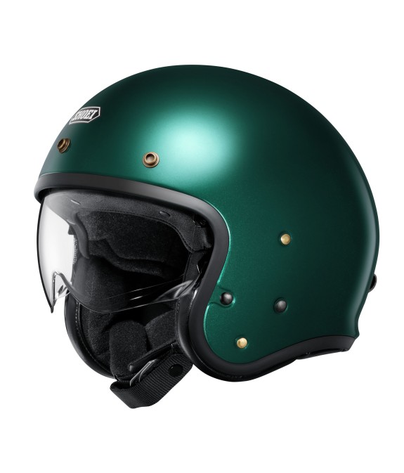 Casque Jet Shoei J. O2 British Green