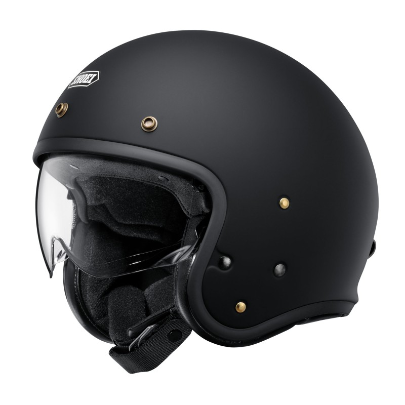 Casque Jet Shoei J. O2 Matt Black