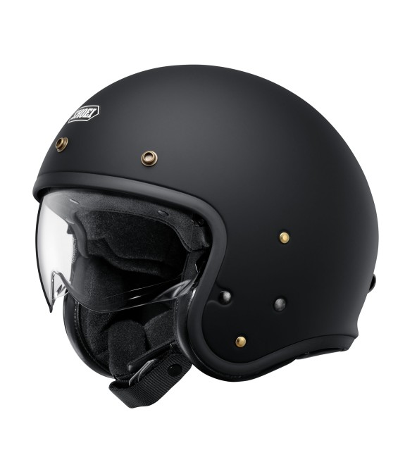 Casque Jet Shoei J. O2 Matt Black