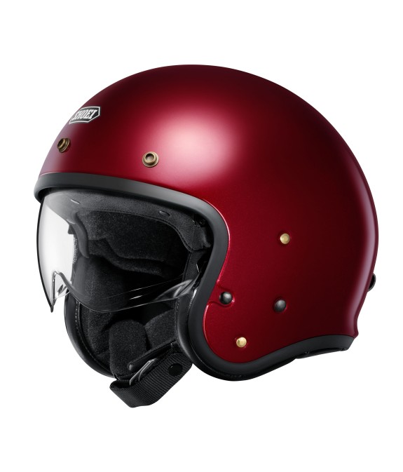 Casque Jet Shoei J. O2 Garnet Metallic