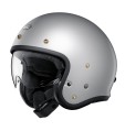 Casque Jet Shoei J. O2 Matt Light Silver