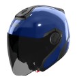 Casque Jet Nolan N40.5 Bleu Brillant