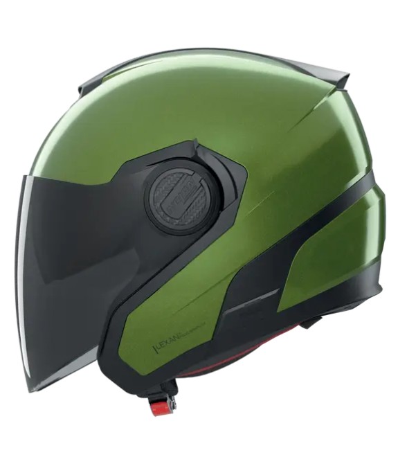 Casque Jet Nolan N40.5 Vert Brillant