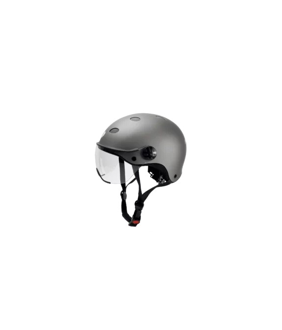 CASQUE VELO CITY VISIERE TITANIUM SOFT