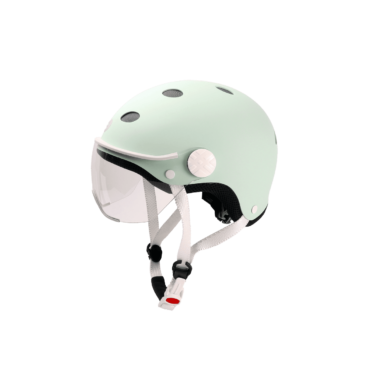 CASQUE VELO CITY VISIERE MENTHA