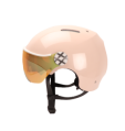 CASQUE VELO VISIERE VALOR ROSA