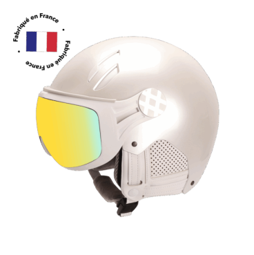 Casque Major Visière Infinit White Pearl