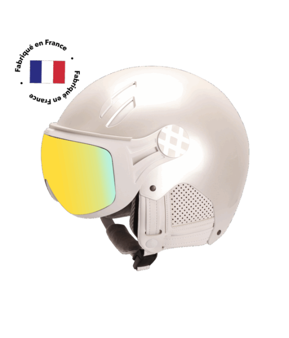 Casque Major Visière Infinit White Pearl