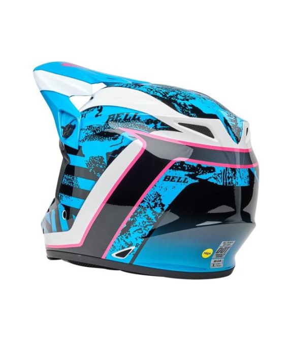 BELL MX-9 MIPS Bleu et Rose