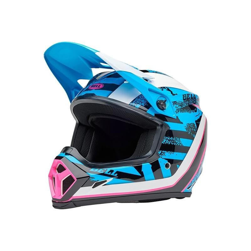 BELL MX-9 MIPS Bleu et Rose