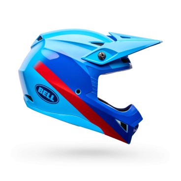 BELL MX-10 MIPS AVIATOR Bleu et Rouge