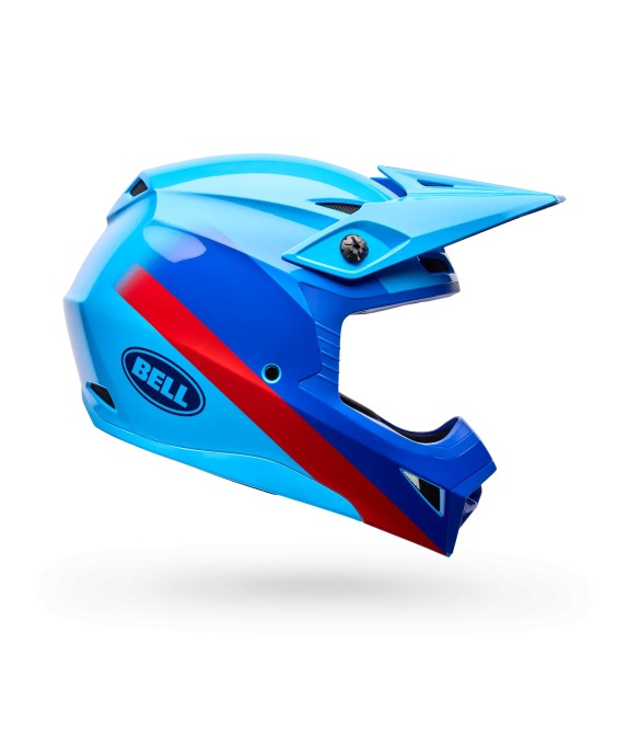 BELL MX-10 MIPS AVIATOR Bleu et Rouge