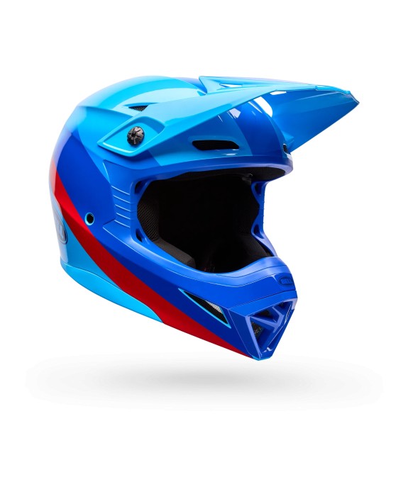 BELL MX-10 MIPS AVIATOR Bleu et Rouge