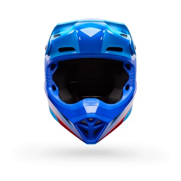 BELL MX-10 MIPS AVIATOR Bleu et Rouge